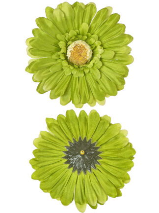 Gerbera główka wyrobowa B19B Zielony (10 cm)