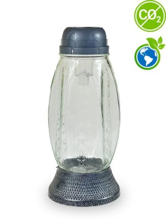 Znicz solarny srebro Z420