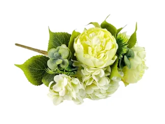 Bukiet mieszany na cmentarz Piwonia Hortensja W29 (45 cm)