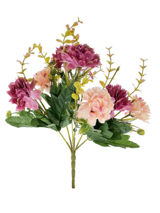 Bukiecik Dalia QA182 Róż ciemny/ jasny (30cm)