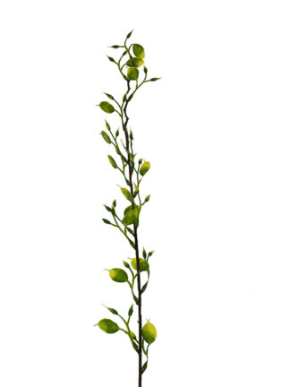 Gałązka dekoracyjna dodatek E103 Zielony+ żółty (60cm)