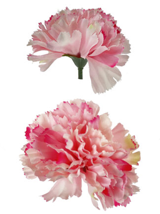 Goździk główka wyrobowa A960 Pastelowy róż #7  (7cm)