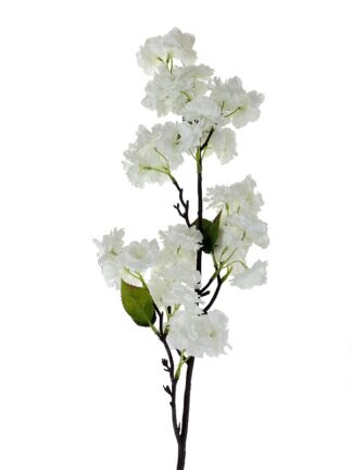 Kwitnąca gałązka jabłoni N-008 długa 87 cm! (biały)