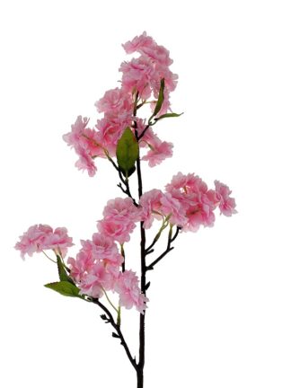 Kwitnąca gałązka jabłoni N-008 długa 87 cm! (jasny róż)