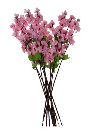 Jabłoń gałązki- pęczek 12 sztuk P003 57 cm (różowy)