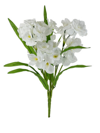 Wiosenne BIAŁE żonkile  w BUKIECIE G030 48 cm