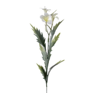 Gałązka dekoracyjna dzwonek A741-02 White (59cm)