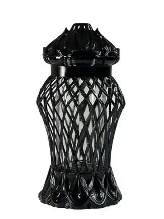 Kapliczka Czarna Wazon Karo D (37cm)