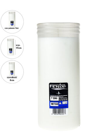 Wkład parafinowy prasowany W700 (7dni)