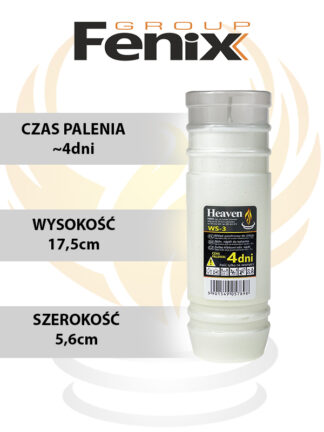 Wkład parafinowy WS3 (4dni)