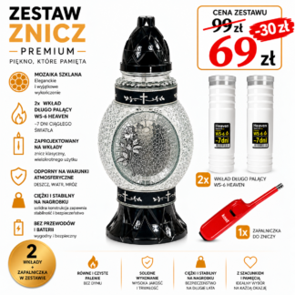 Zestaw Znicz Premium –30 